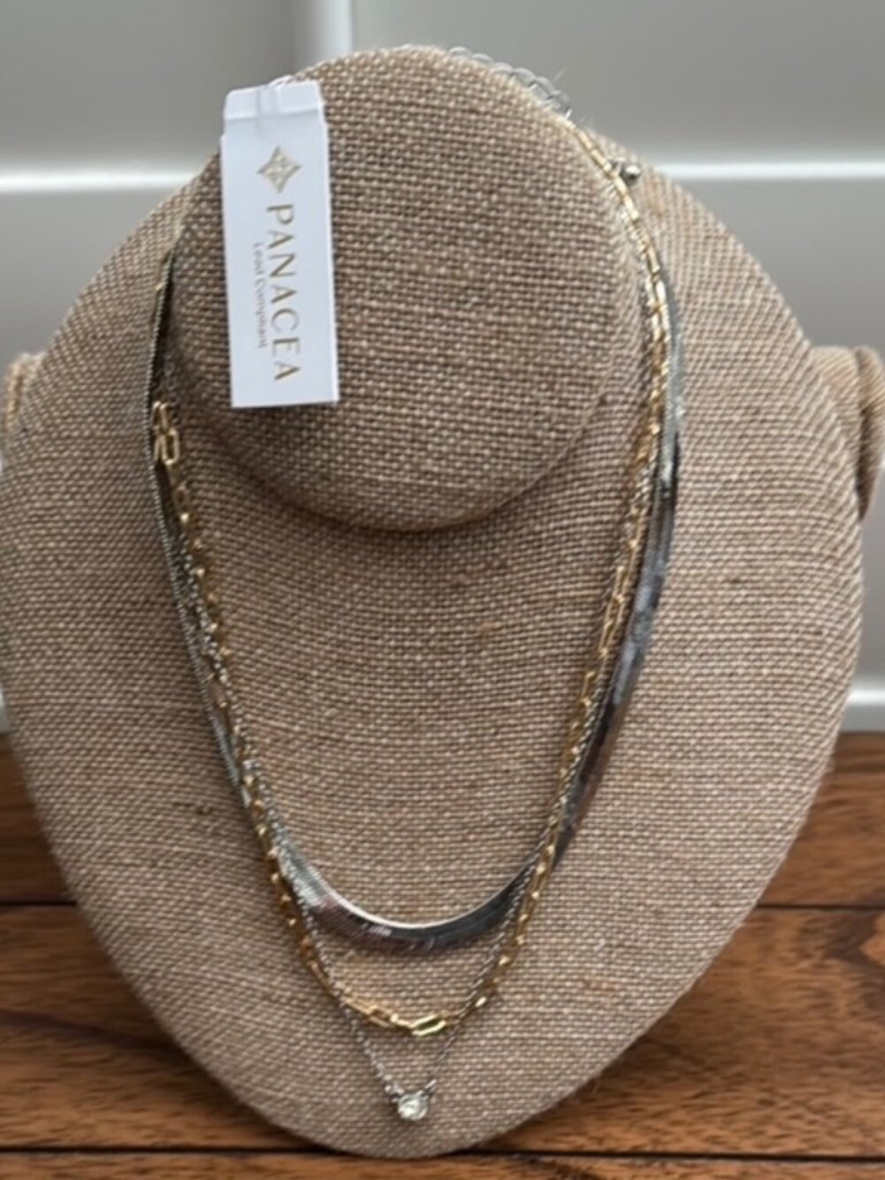 Panacea Mixed Metal Multi-Strand Necklace